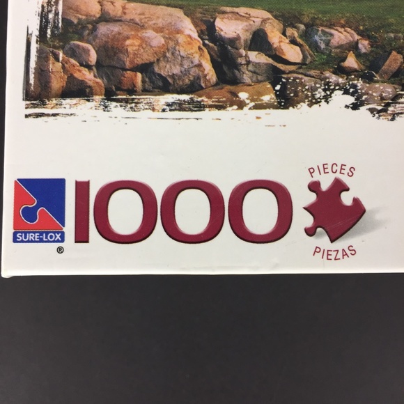 NEW Jigsaw Puzzle 1000 pieces Lighthouse Maine Sealed Box - Picture 7 of 9